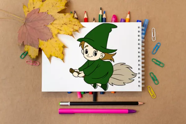 How To Draw Halloween android App screenshot 1