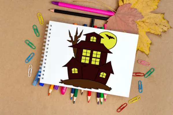 How To Draw Halloween android App screenshot 4