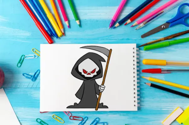 How To Draw Halloween android App screenshot 5